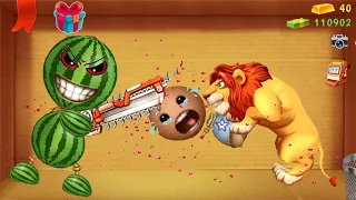 CRAZY lion vs The  WATERLEMON Buddy | Kick TheBuddy