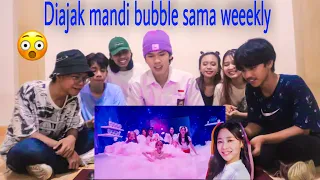 WEEEKLY - HOLIDAY PARTY MV REACTION (FANBOY JIHAN HAMPIR KENA SERANGAN JANTUNG)