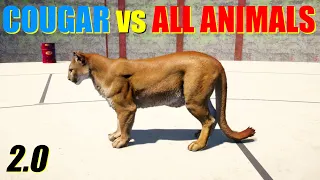 Far Cry 5 Arcade - Animal Fight: Cougar vs All Animals Battles 2.0