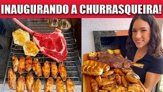 CHURRASCO DE INAUGURAÇÃO DA CASA NOVA!!!