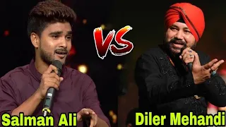 Salman Ali VS Daler Mehndi Comparison | Best Fight on the High Pitch ||