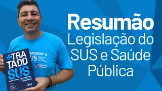 Resumão de Legislação do SUS  e Saúde Pública