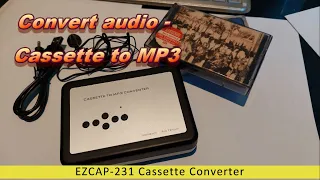 Convert Audio Kaset Lama ke MP3 | Ezcap 231