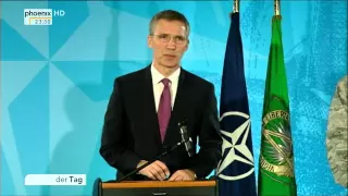 Ostukraine: Rede von Jens Stoltenberg zum Waffenstillstand am 11.03.2015