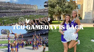 TCU FOOTBALL IS BACK | TCU vs Colorado