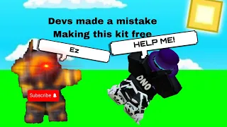 So the Devs Made a MISTAKE Making This Kit Free… ( Roblox Bedwars )