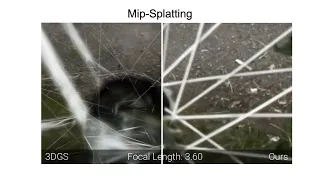 Mip-Splatting: Alias-free 3D Gaussian Splatting