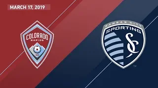 Colorado Rapids vs. Sporting Kansas City | HIGHLIGHTS - March 17, 2019