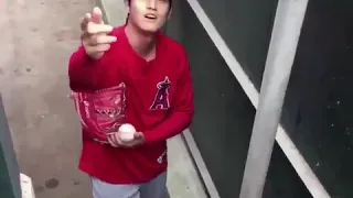 【最も拡散された動画】大谷翔平のファンサービス