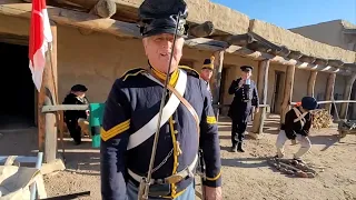 1830's Dragoon Soldier Living History Reinactment at Bent’s Old Fort National Historic Site 11/11/22