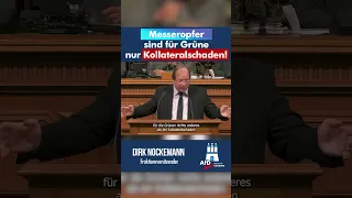 Messeropfer sind für Grüne nur Kollateralschaden! #shorts #afd