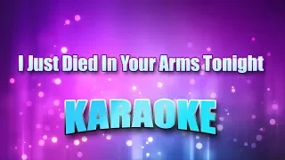 Cutting Crew - I Just Died In Your Arms Tonight (Karaoke & Lyrics)