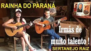 RAINHA DO PARANÁ LIZANDRA & VICTÓRIA - MÚSICA SERTANEJA DE VERDADE COM DUAS TALENTOSAS IRMÃS