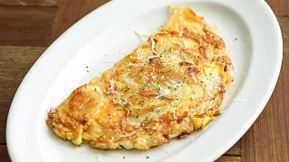 바삭바삭 감자 오믈렛 만들기 l 치즈 감자전 l potato omelette recipe