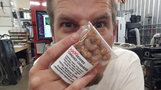 Triple X Hot Reaper Candied Cashews from Linda's Fiery Treats