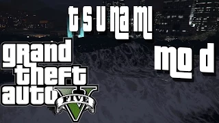 GTA V | No Water + Tsunami + Atlantis Mod and Nice Fly!