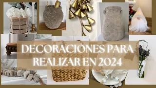 DECORACIONES PARA REALIZAR EN EL 2024