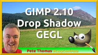 How to Use the New GEGL Drop Shadow in GIMP 2.10