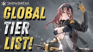 [Snowbreak: Containment Zone] October Global Tier List | Where does Haru 5* Rank?