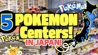 Which Pokemon Center Should you Visit when in Japan?   (#Pokemon #Shop)