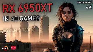 Can the RX 6950XT run 4K in 2024? 40 Games Benchmarked!