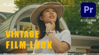 How to Create 80's VINTAGE FILM LOOK in Premiere Pro