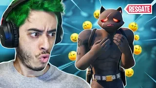 ENCONTREI O MIÁUSCULO CHORANDO! - Fortnite