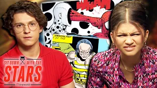 Tom Holland And Zendaya Guess Obscure Spider-Man Villains!