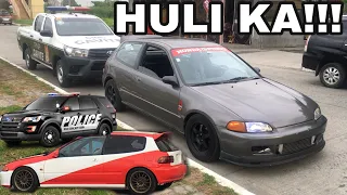 Honda EG naka TURBO | Hinuli kami ng PULIS!