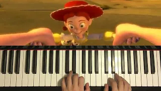 Toy Story 2 - When She Loved Me (Piano Tutorial Lesson)