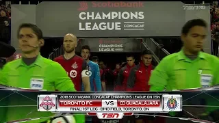 Champions League Match Highlights: C.D. Guadalajara at Toronto FC (Leg 1)