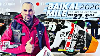 Mile Baikal - film from the team Uragon , the results of the speed records on ice!