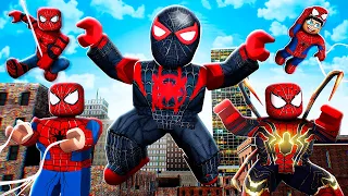 Playing EVERY SPIDERMAN Game In Roblox