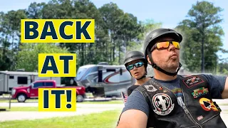 RV Life Discovering Wilmington, NC: Motorcycle Ride and Cape Fear Riverwalk