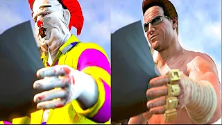 MKXL Pennywise VS Real Victory Poses (Side by Side Comparison) IT Movie Costume Mod