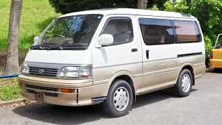 1993 Toyota Hiace Super Custom Limited Turbo Diesel (USA import) Japan Auction Purchase Review