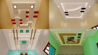 Designer gypsum false ceiling for hall and bedroom - Simple ceiling design for bedroom