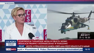 Konferencja „Ukraińskie media w obliczu wojny. Regulacje prawne i doświadczenia”