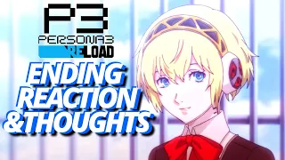 Persona 3 Reload Ending REACTION & Thoughts From A "New" Persona Fan - I enjoyed it more than P5?