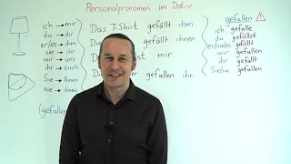Almanca Temel A1/A2 Ders - 31 Personalpronomen im Dativ - Almanca Şahıs Zamirleri - Dativ
