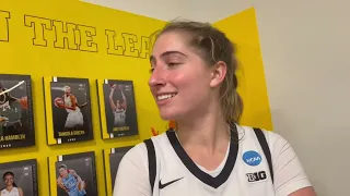 Iowa women's basketball Kate Martin jokes 'I'm not that tough' after head injury in NCAA Tournament