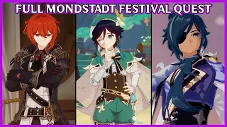 Full Mondstadt Festival Event - Of Ballads and Brew - Genshin Impact 3.1