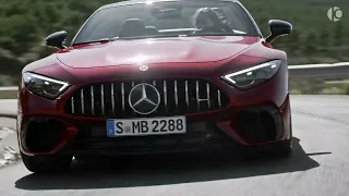 2022 Mercedes AMG SL 63   Interior, Exterior and Drive720p