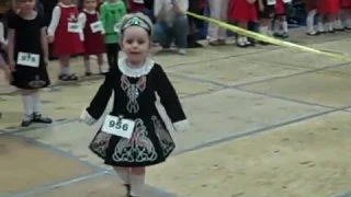 OMG, So Cute!...1st Feis With Her Irish Step Dance Dress... Age 3