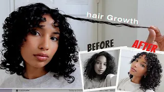 7am Curly Hair routine, Wash and Go, 3a 3b, New products, Hair Growth tips,  Loft music