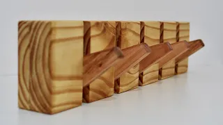 PERCHERO de madera (Diseño de interiores)