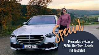 Mercedes S-Klasse (2020): Der Tech-Check mit Testfahrt