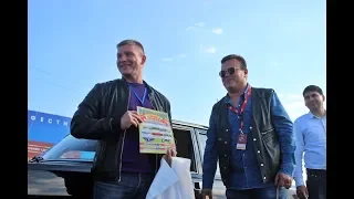 OldCarLand 2019: стенд Кузницы тест драйва и награждение команды