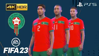 FIFA 23 - ENGLAND vs MOROCCO - FIFA World Cup Final - PS5™ [4K]