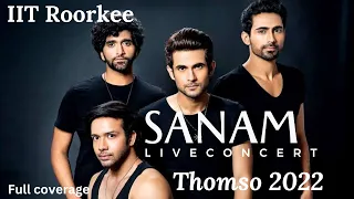 Sanam Puri and band live concert | Full coverage | IIT Roorkee | Thomso2022